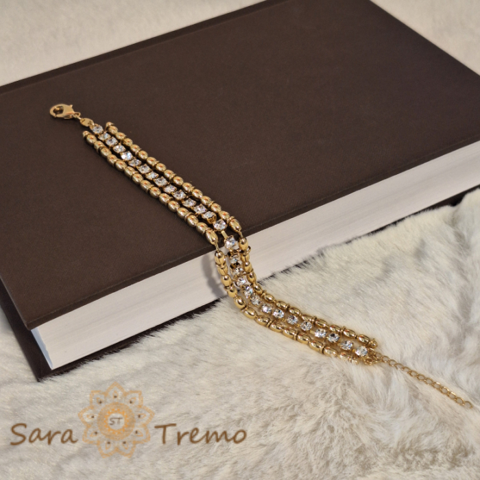 Bratara placata cu aur SaraTremo [3]