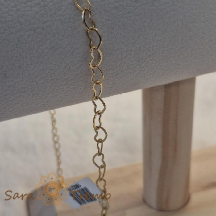 Brățară placată cu aur 18K pentru femei, 19-24 cm [6]
