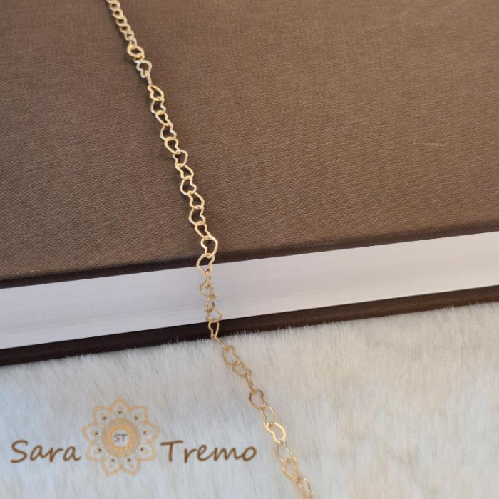 Brățară placată cu aur 18K pentru femei, 19-24 cm [4]