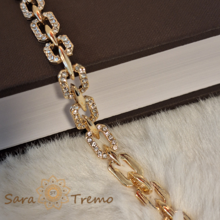 Bratara placata cu aur Le Voyage [2]