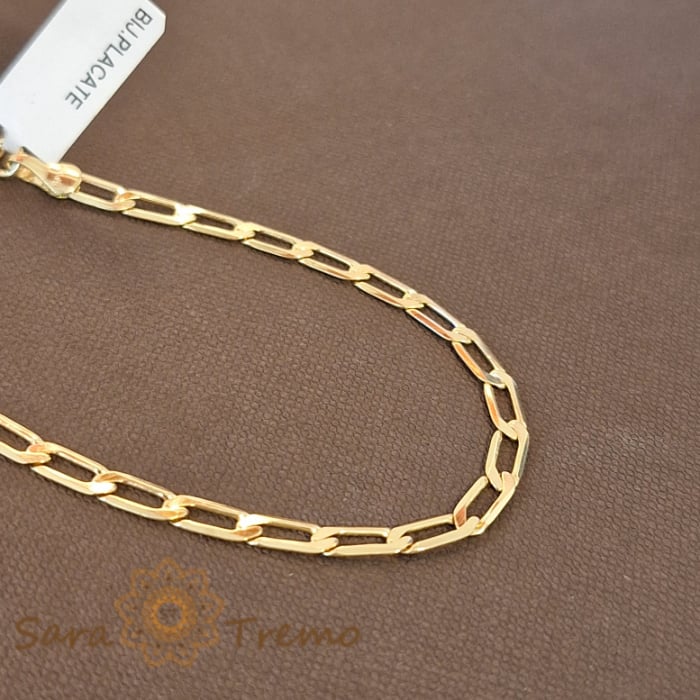 Bratara plata cu zale clasice Narnia - 19 cm [2]