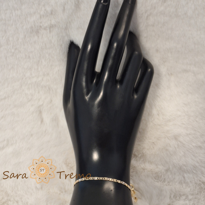 Bratara Classico – placata aur 18K, 20 cm, Brazilia [4]