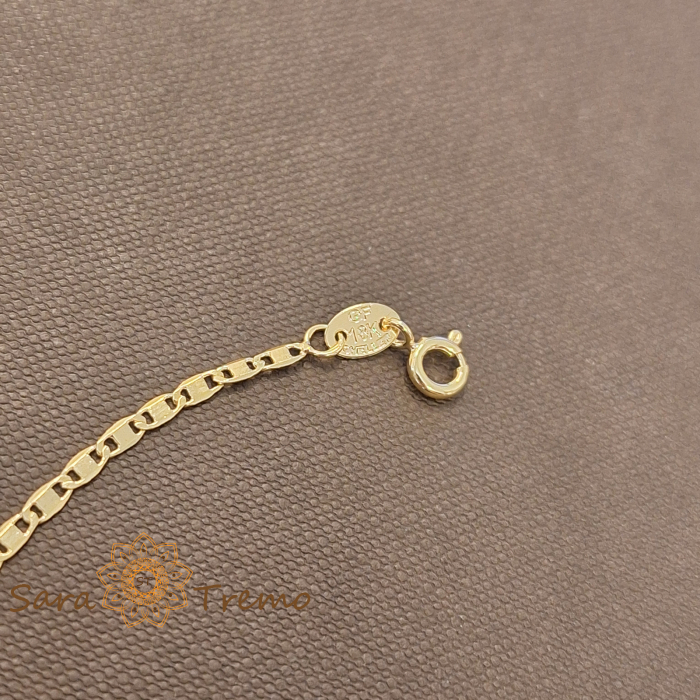 Bratara Classico – placata aur 18K, 20 cm, Brazilia [6]