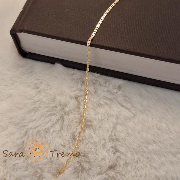 Bratara Classico – placata aur 18K, 20 cm, Brazilia [5]