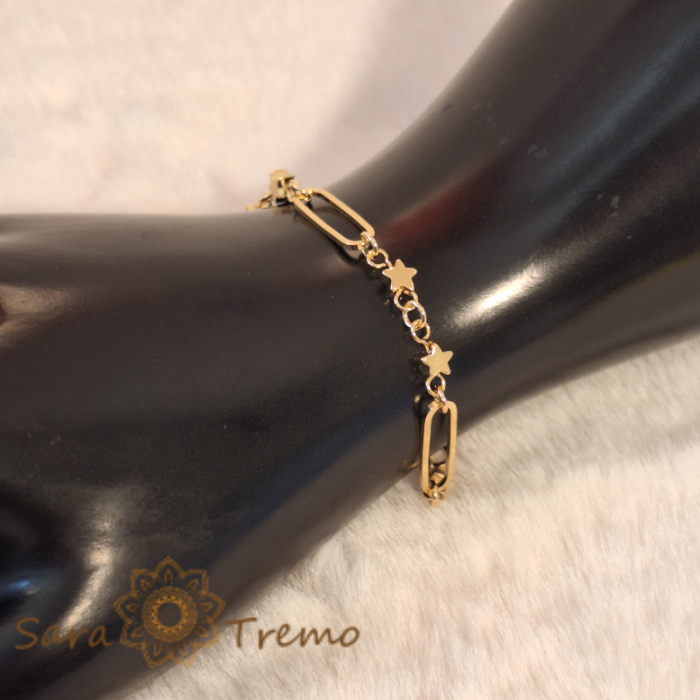 Bratara ultra-moderna placata cu aur Camissa - editie limitata - 19 cm [3]