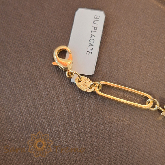 Bratara ultra-moderna placata cu aur Camissa - editie limitata - 19 cm [5]