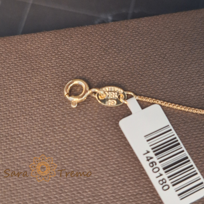 Brățara de gleznă „Solea” – strălucire fină în pași de aur [4]