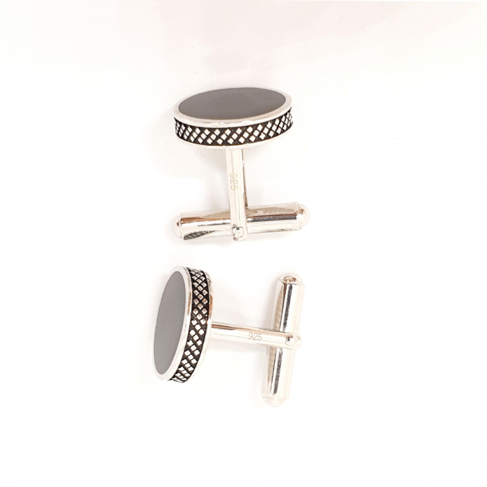 Butoni din argint pentru camasa Supreme [3]