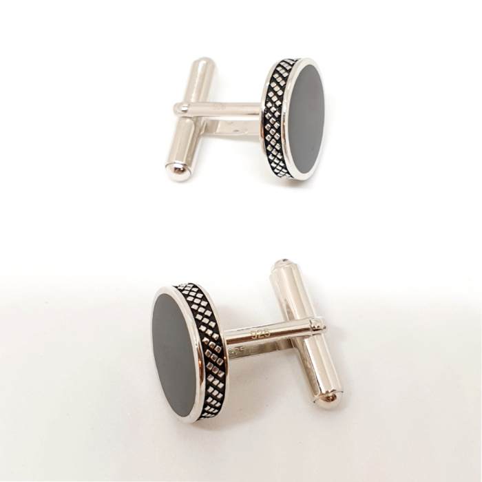 Butoni din argint pentru camasa Supreme [2]