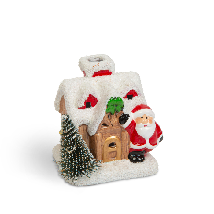 Casă LED de Craciun - 3 tipuri - 8 x 6 x 8.5 cm [6]