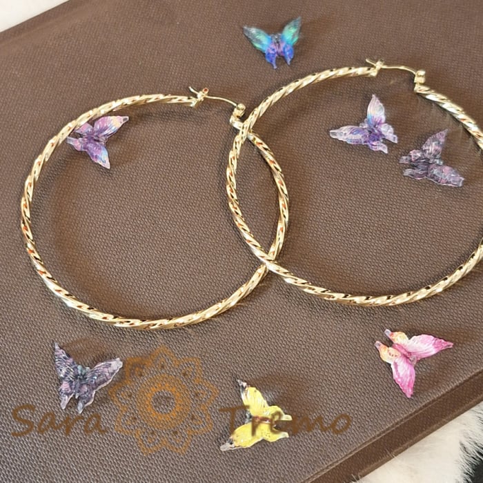 Cercei extra-mari împletiți 6.3 cm – Eleganță impresionantă și calitate superioară [5]