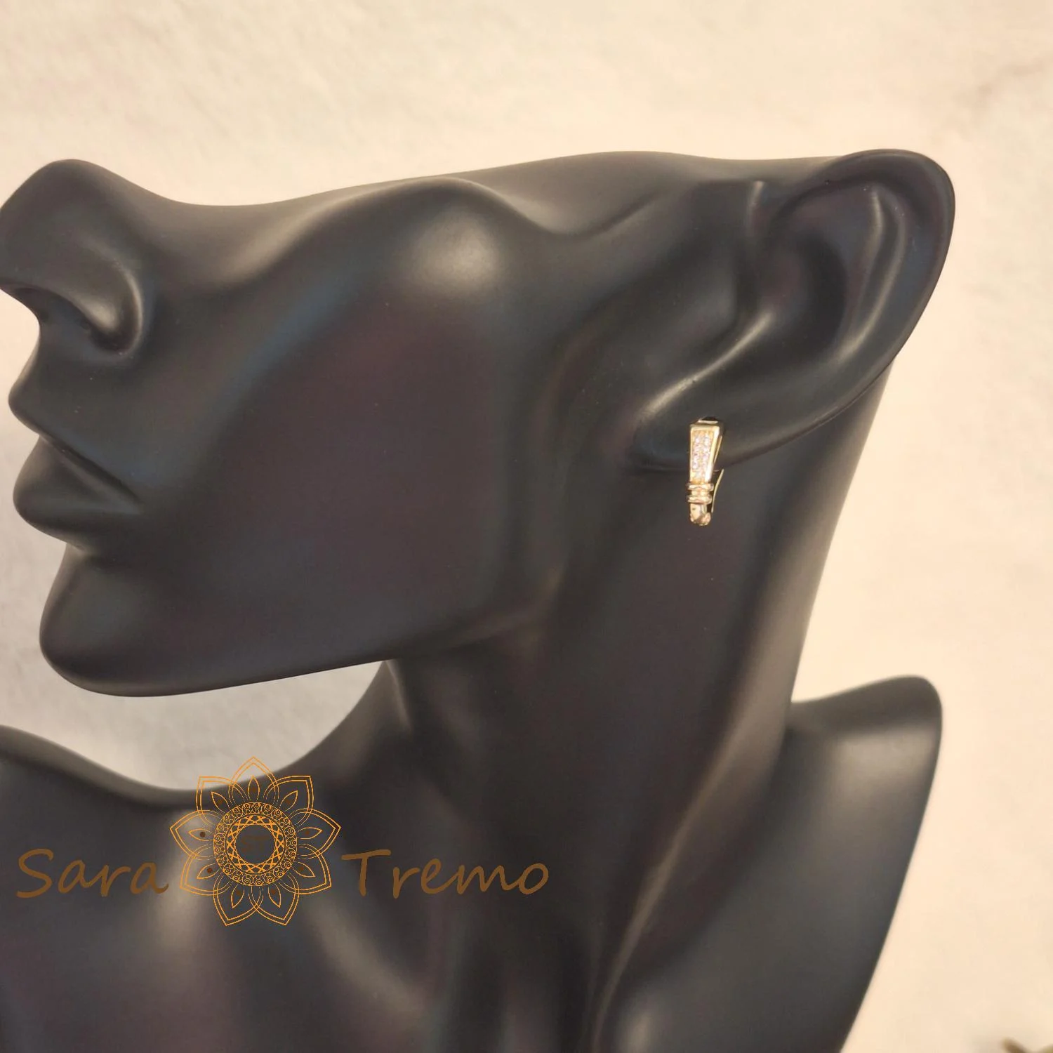 Cercei Sclipire Nobila – Cercei placati 14K cu zirconia [3]