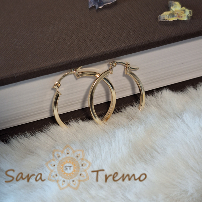Cercei cu clăpiță 2.8 cm – Eleganță simplă și calitate superioară [6]
