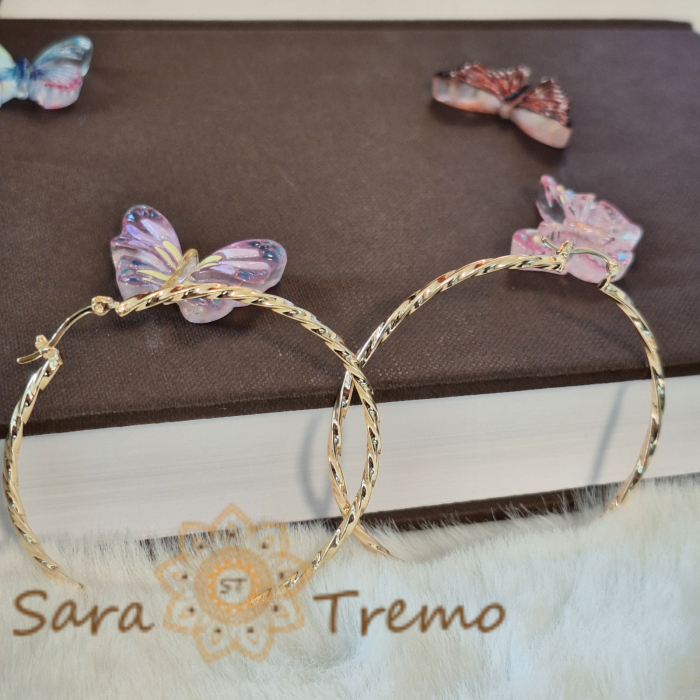 Cercei împletiți mari 6 cm – Eleganță spectaculoasă și calitate superioară [4]
