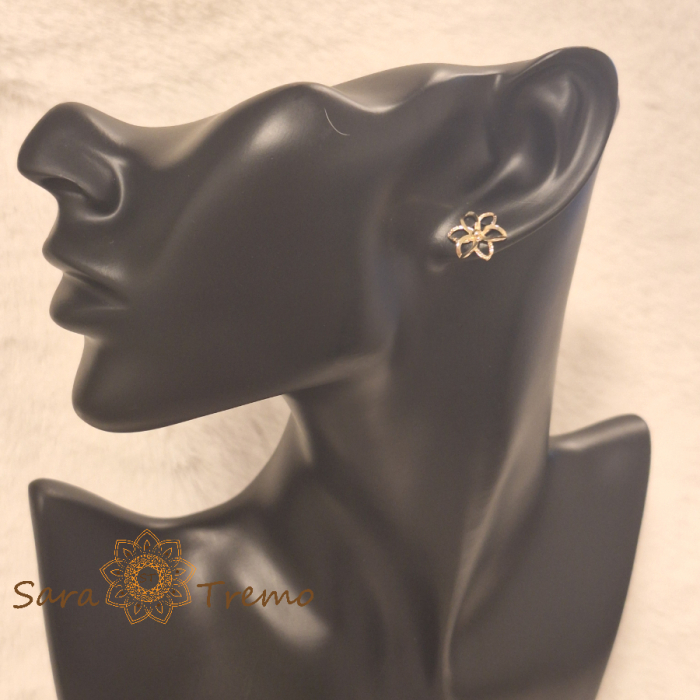 Cercei „Fiore di Sole” – floare de aur, simbol al grației feminine [4]