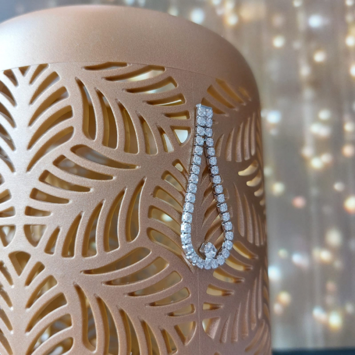 Cercei Tennis Argint 925 - Design Elegant - Thai Rain [4]