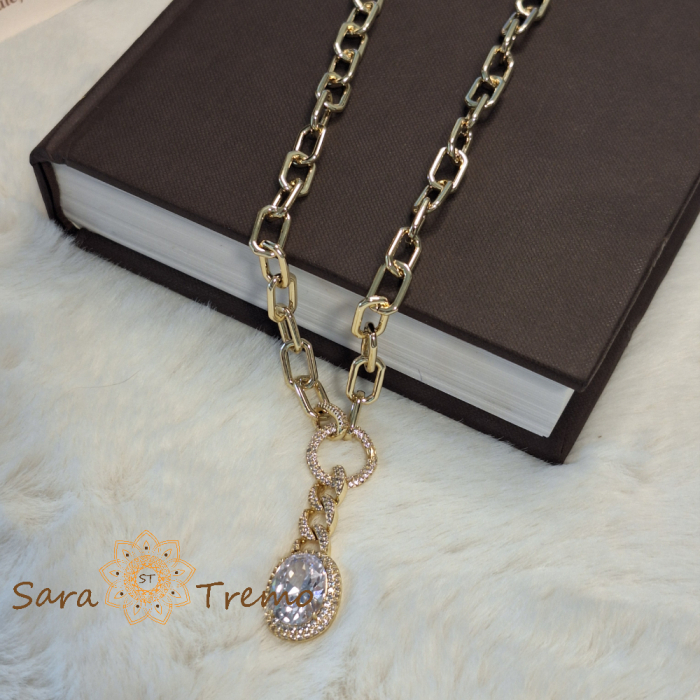 Colier aur 14K placat – Lumina Regala 50 cm [2]