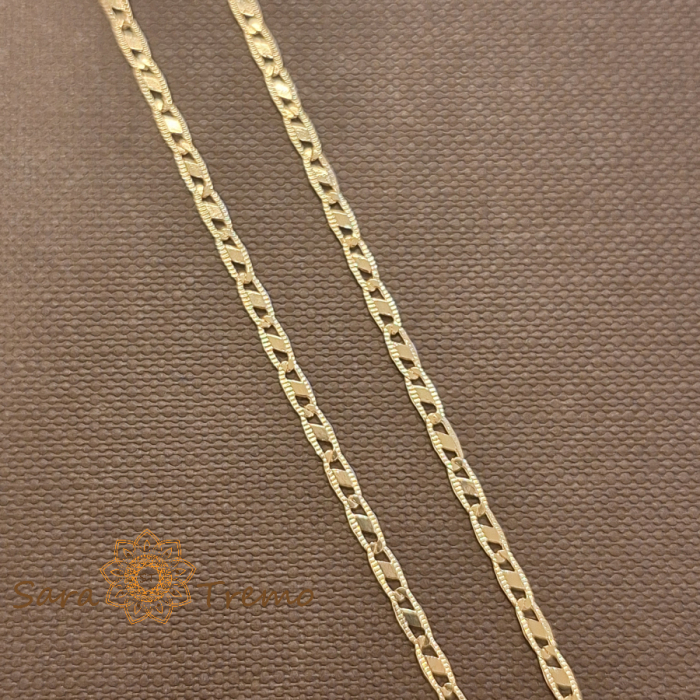 Lanț „Aureo” – rafinament clasic în aur 18K [1]