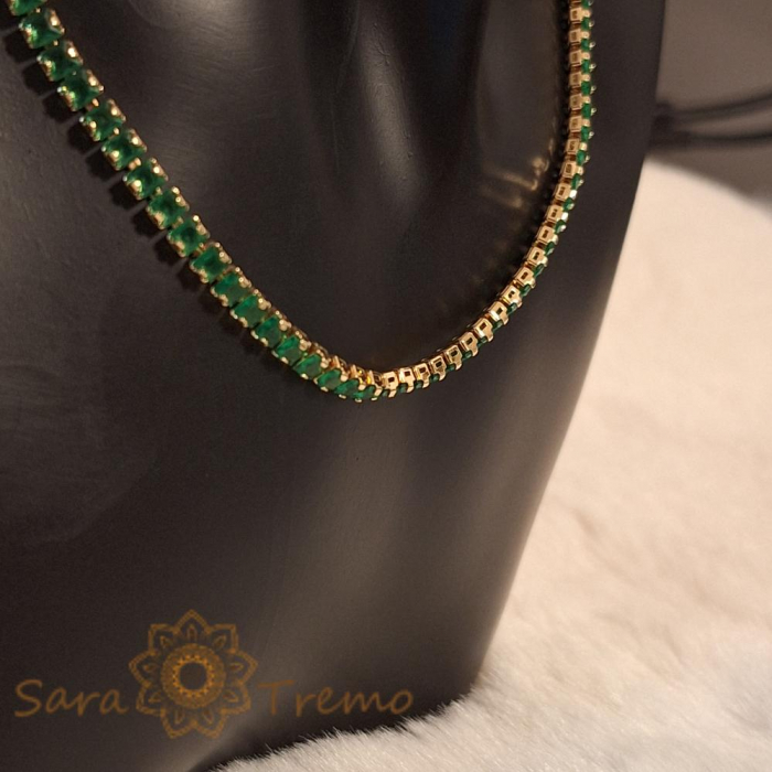 Colier la baza gatului tip choker Greenalia - 40 cm [7]