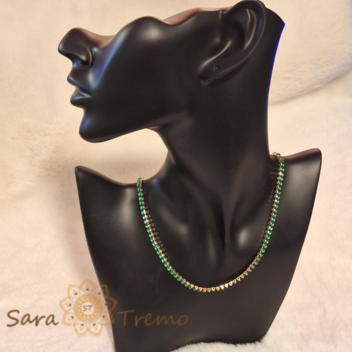 Colier la baza gatului tip choker Greenalia - 40 cm [4]