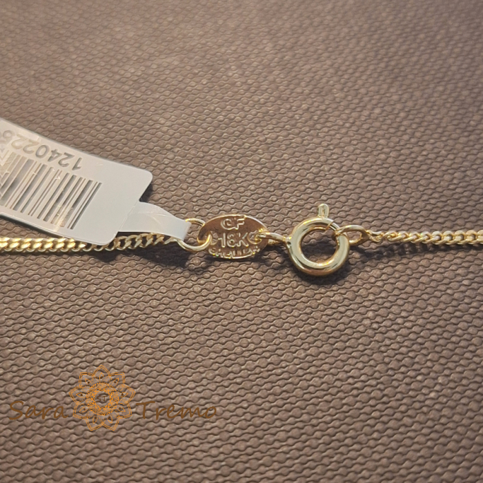 Lanț subțire „Magno” – forță și rafinament în aur 18K [4]