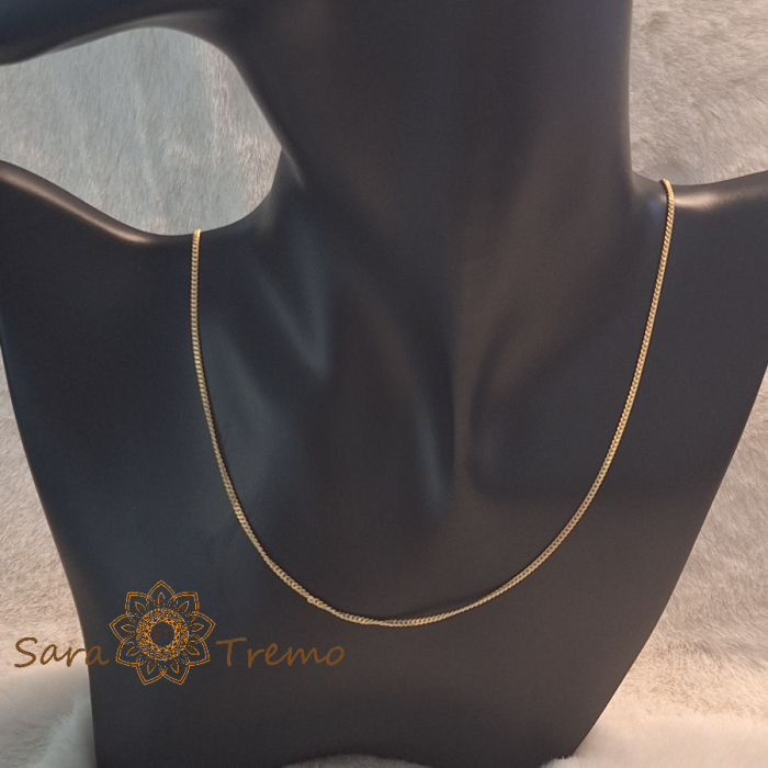 Lanț subțire „Magno” – forță și rafinament în aur 18K [5]