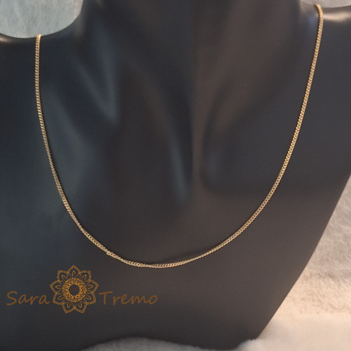 Lanț subțire „Magno” – forță și rafinament în aur 18K [6]