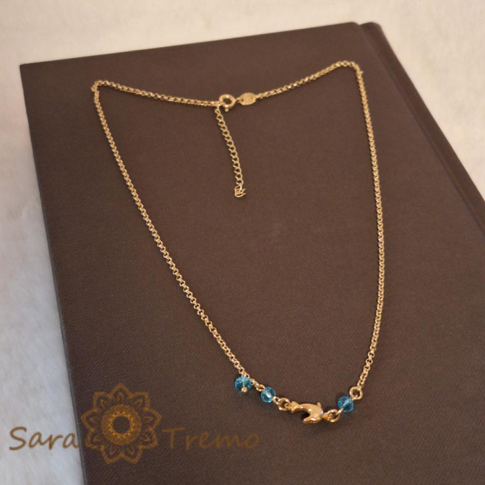 Colier placat cu aur SaraTremo [2]