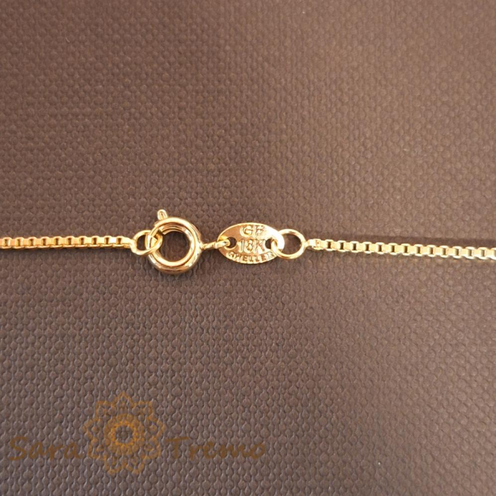Colier placat cu aur Love Story, cu pandantiv inimioara delicat și lantisor elegant, perfect pentru orice ocazie [9]