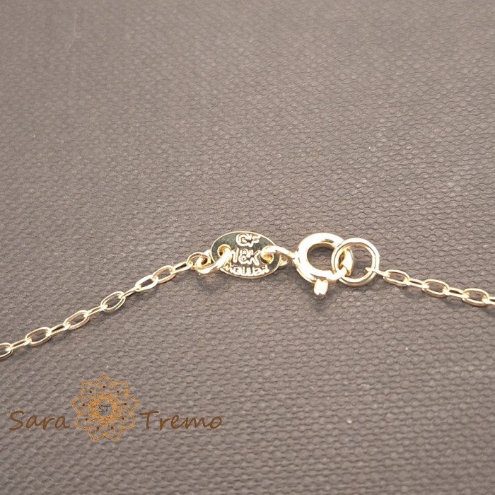 Colier „Stella di Luce” – stele de aur la baza gâtului [3]