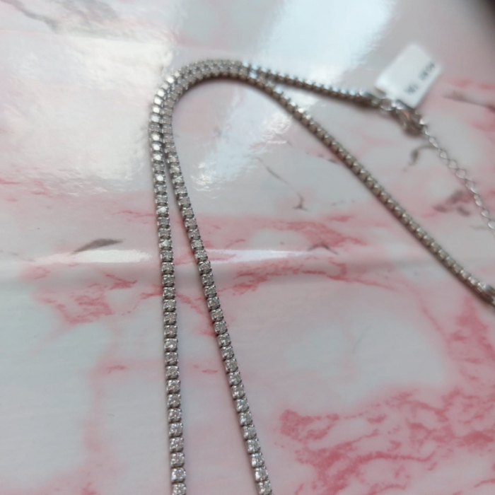 Colier Tennis Argint 925 & Zirconia - Classic Thai [5]