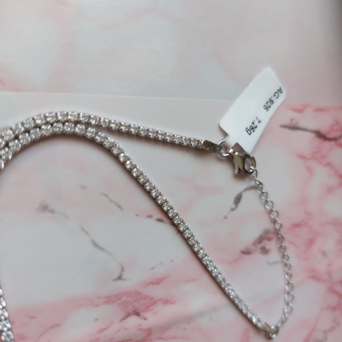 Colier Tennis Argint 925 & Zirconia - Classic Thai [3]