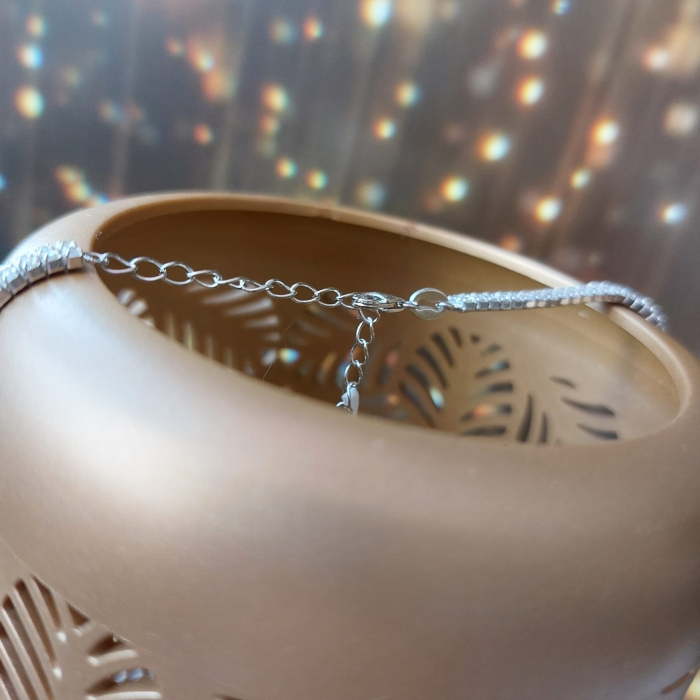 Colier Tennis Dublu Argint 925 & Zirconia - Eleganța Thai [6]