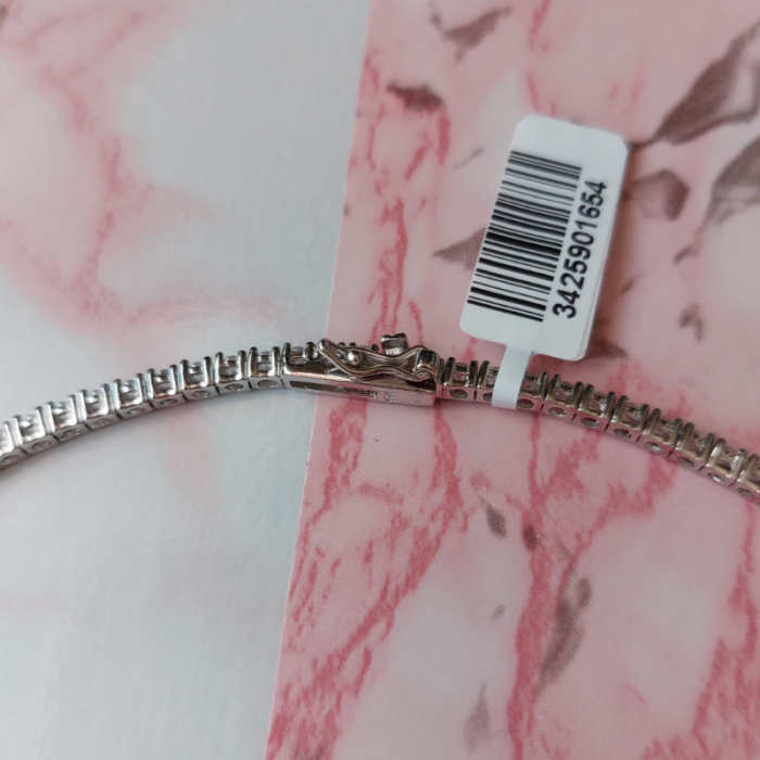 Colier Tennis Masiv Argint 925 & Zirconia - Thai Lux [8]