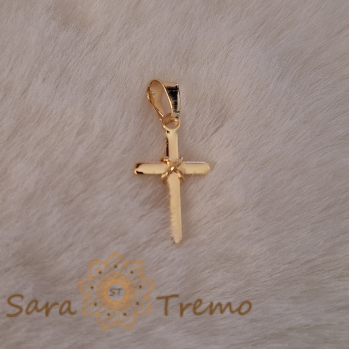 Cruce micuță 2 cm cu simbol – Legăturile sfinte ale răstignirii lui Iisus [2]
