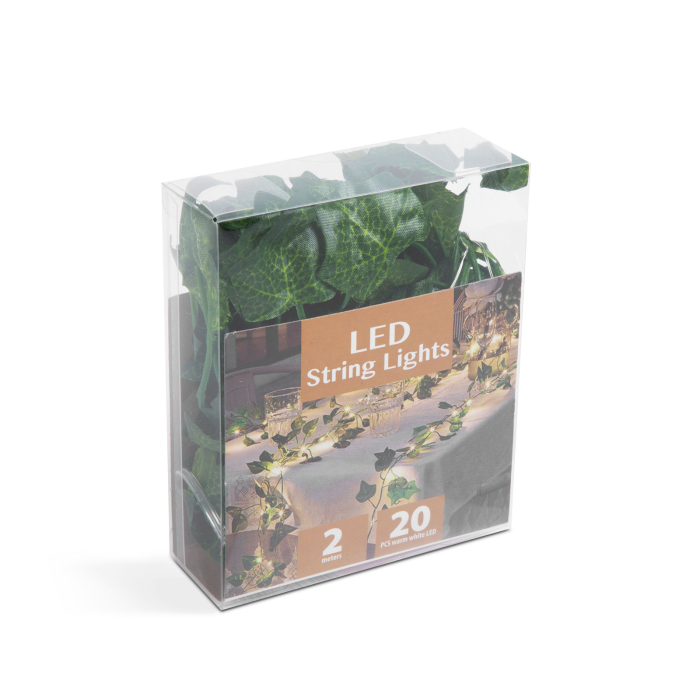 Decor LED de Crăciun - 20 LED-uri - 2 m - alb cald [2]