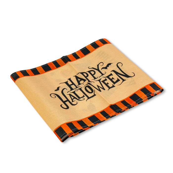 Decorațiune de Halloween - draperie pentru masă - cu motive de Halloween - 184 x 33 cm [2]