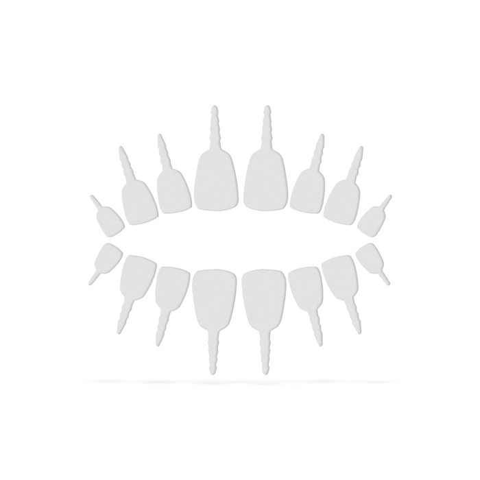 Dinţi pentru dovleac de Halloween - 18 dinţi / pachet [3]