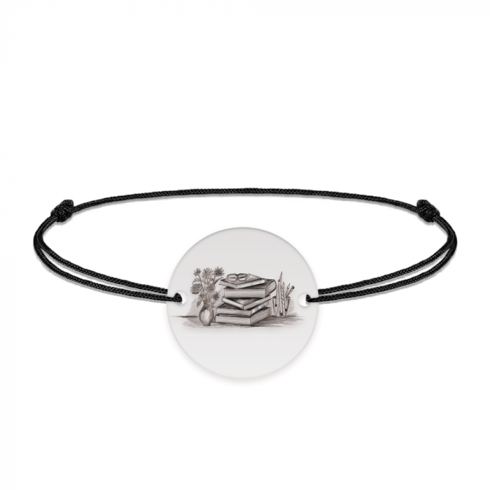Doxa - Bratara personalizata snur profesoara din argint 925 [2]