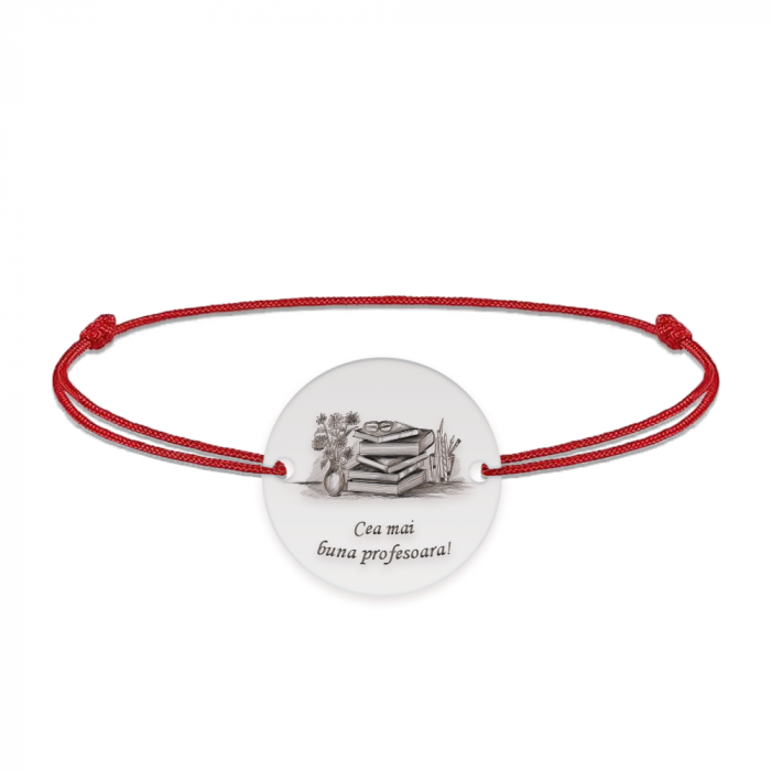 Doxa - Bratara personalizata snur profesoara din argint 925 [3]