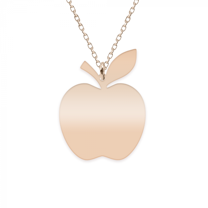 Elma - Colier personalizat profesoara din argint 925 placat cu roz [2]