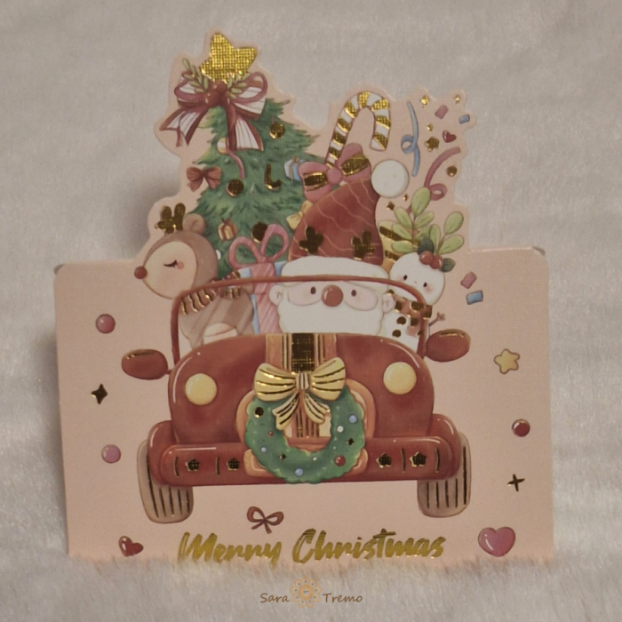 Felicitare de Craciun – Editie Speciala cu Elemente Festive Decupate [2]