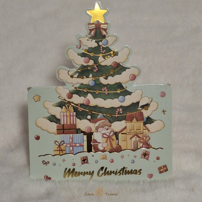 Felicitare de Craciun – Editie Speciala cu Elemente Festive Decupate [2]