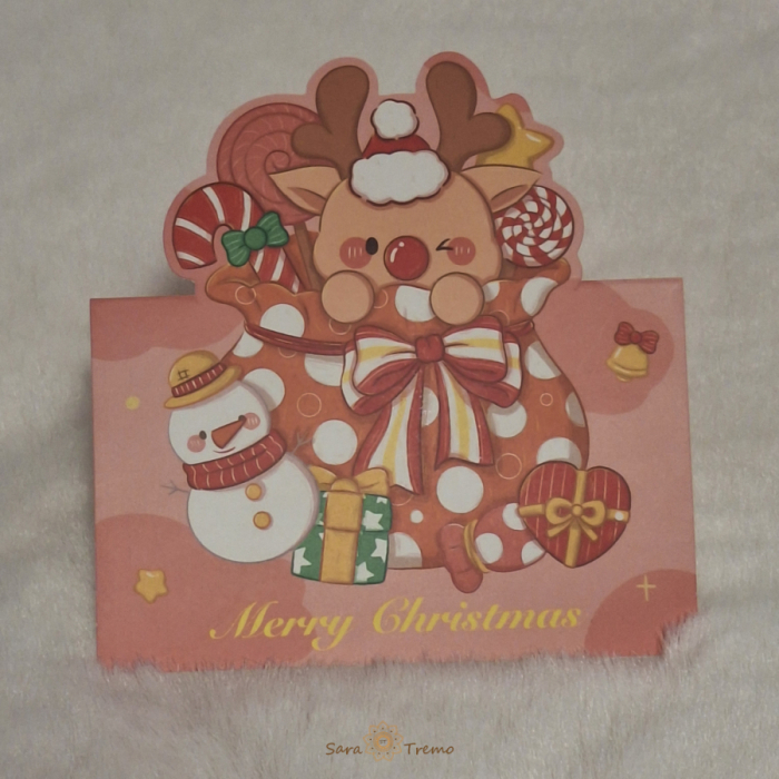 Felicitare de Craciun – Editie Speciala cu Elemente Festive Decupate [2]