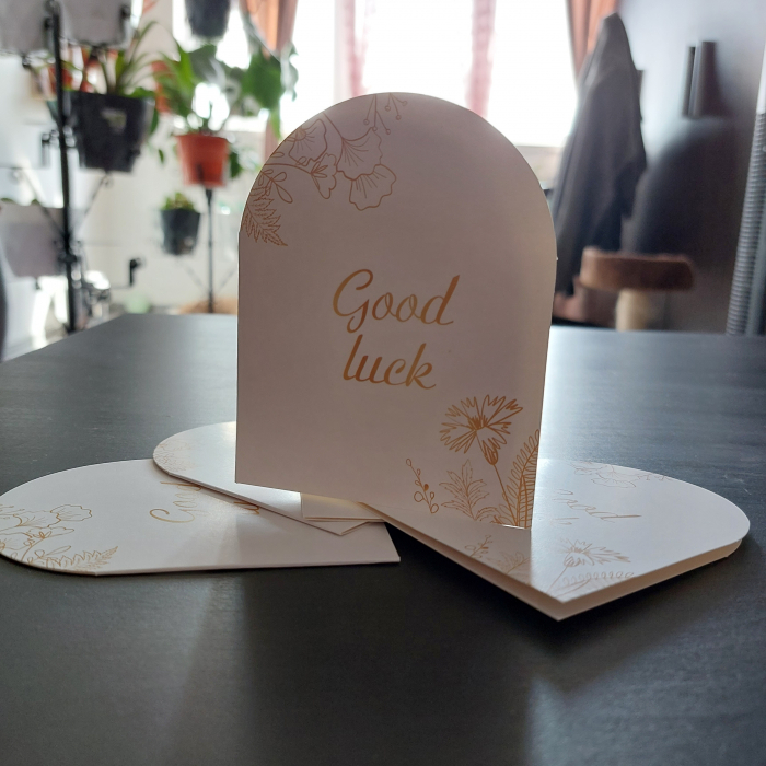 Felicitare Good Luck: Urări de noroc și succes în drumul tău [2]