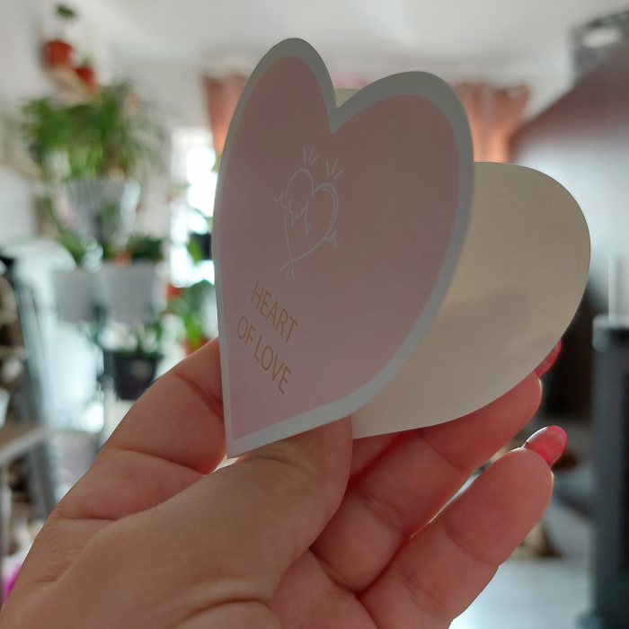 Felicitare Inimioară: Heart of Love - O declarație pasională a iubirii [3]