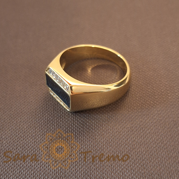 Ghiul cu cristale zirconia, lățime 1.2 cm – Strălucire și rafinament [3]