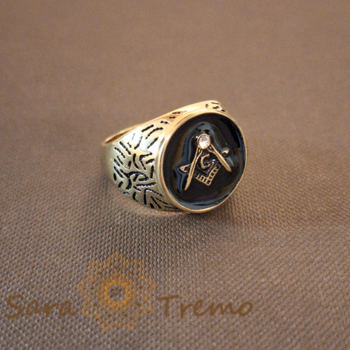 Ghiul masonic, lățime 1.8 cm – Eleganță impunătoare și simbolism profund [3]