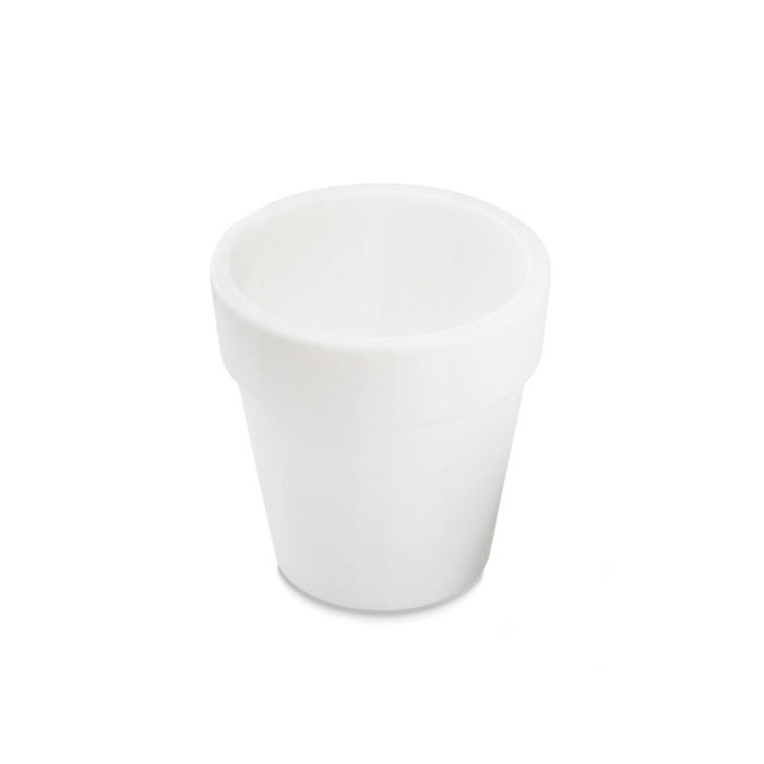 Ghiveci solar LED 4 lumini alb rece, iluminat decorativ gradina, exterior interior, IP44 [2]