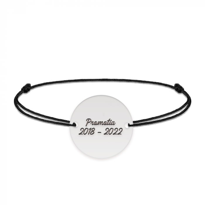 Graduatio - Bratara personalizata snur profesoara/invatatoare din argint 925 [2]